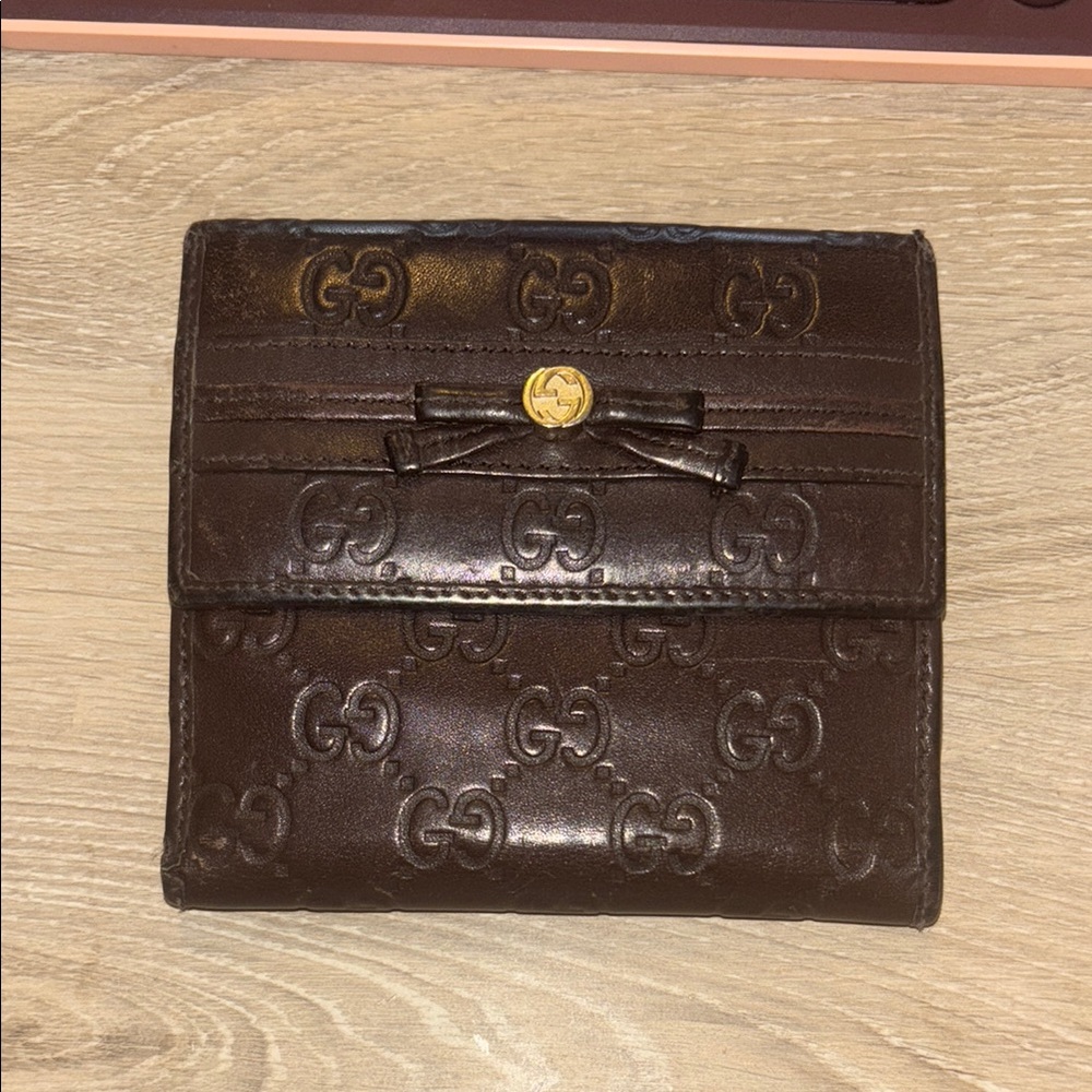 Gucci Brown Leather Wallet